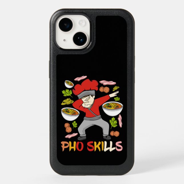 Vietnamese Pho Chef Noodle Pho Soup Gift Pho Otterbox iPhone Case (Back)