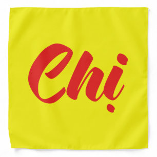 Vietnamese Sister - Chị ~ Tiếng Việt Language Bandana