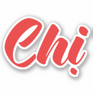 Vietnamese Sister - Chị ~ Tiếng Việt Language Sticker