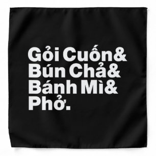 Vietnamese Street Food Bandana
