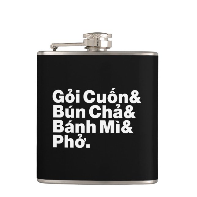 Vietnamese Street Food Flask (Front)