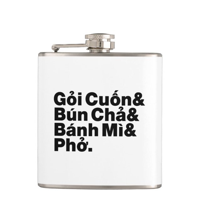 Vietnamese Street Food Flask (Front)