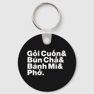 Vietnamese Street Food Keychain