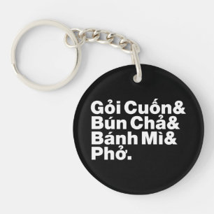 Vietnamese Street Food Keychain