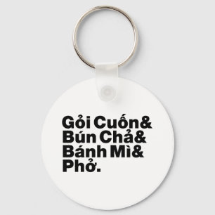 Vietnamese Street Food Keychain