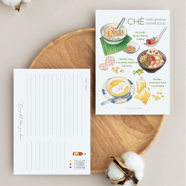 Vietnamese Sweet Soup Postcard (Creator Uploaded)