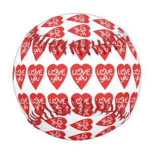 Vietnamese Valentine ♥ Love Yêu ♥ Asian Wordplay Baseball