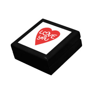 Vietnamese Valentine ♥ Love Yêu ♥ Asian Wordplay Keepsake Box