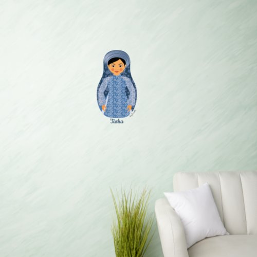 Vietnamese Water Matryoshka Wall Decal