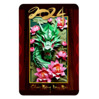 Vietnamese Wood Green Dragon New Year 2024 RecM