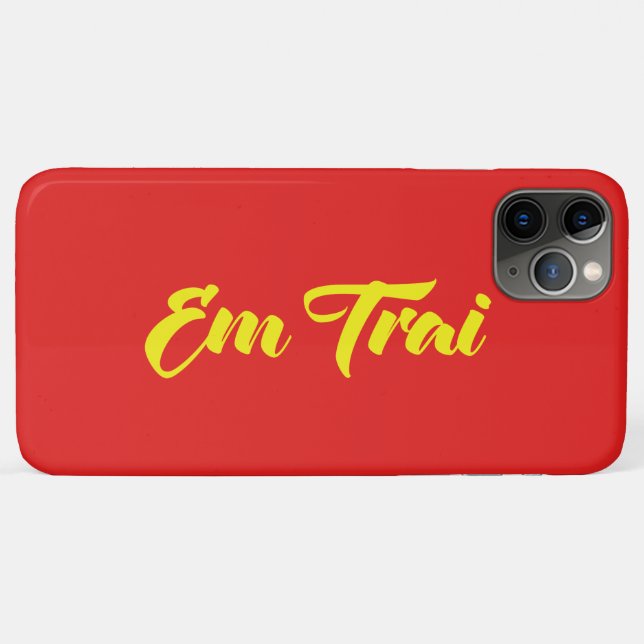 Vietnamese (Young) Brother - Em Trai ~ Tiếng Việt Case-Mate iPhone Case (Back (Horizontal))
