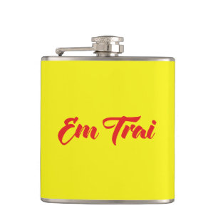 Vietnamese (Young) Brother - Em Trai ~ Tiếng Việt Hip Flask