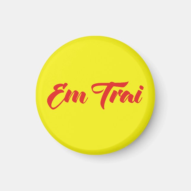 Vietnamese (Young) Brother - Em Trai ~ Tiếng Việt Magnet (Front)