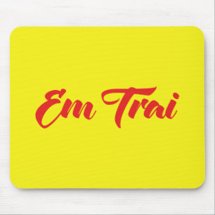 Vietnamese (Young) Brother - Em Trai ~ Tiếng Việt Mouse Pad