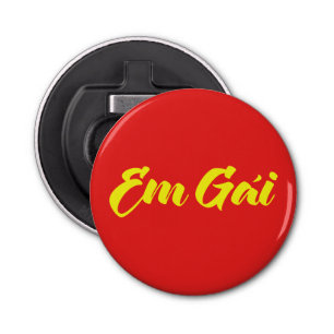 Vietnamese (Young) Sister - Em Gái ~ Tiếng Việt Bottle Opener