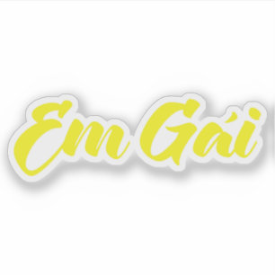 Vietnamese (Young) Sister - Em Gái ~ Tiếng Việt Sticker
