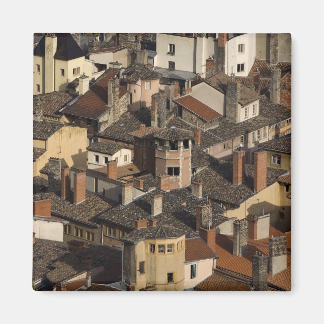 Vieux Lyon Old Lyon), France Magnet (Front)
