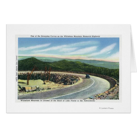 View a Sweeping Curve of the Memorial Hwy Cards (Front Horizontal)