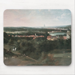 View across Greenwich Park towards London Mouse Pad