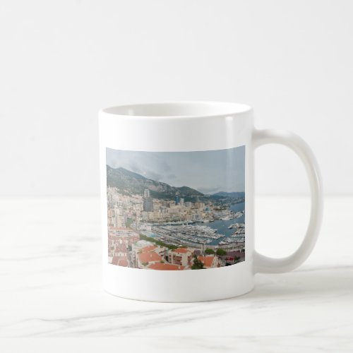 View across Monaco and Monte Carlo Coffee Mug