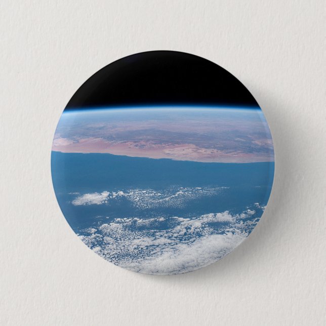 View Across The Southwest Coast Of Africa. Button (Front)