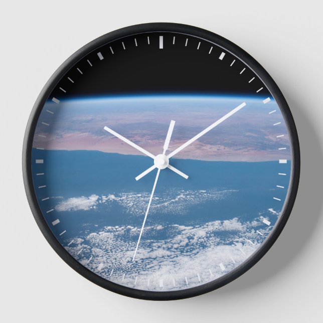 View Across The Southwest Coast Of Africa. Clock (Front)