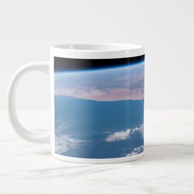 View Across The Southwest Coast Of Africa. Giant Coffee Mug (Left)