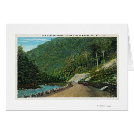 View Along Cold River of Eastern Slope of Cards (Front Horizontal)