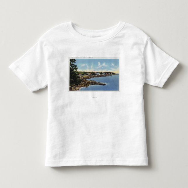 View Along Ocean Point, Homes by the Sea Toddler T-shirt (Front)