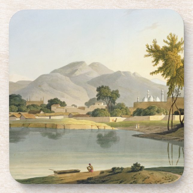 View at Nijeibabad, near the Coaduwar Gaut, Rohilc Beverage Coaster (Front)
