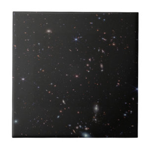 View Between The Pisces & Andromeda Constellations Ceramic Tile