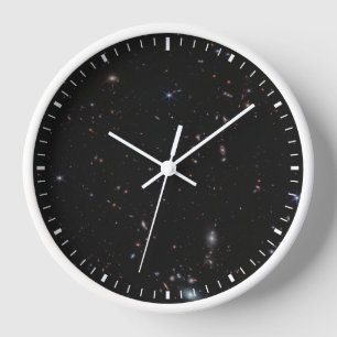 View Between The Pisces & Andromeda Constellations Clock