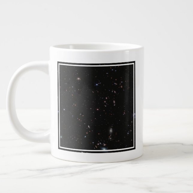 View Between The Pisces & Andromeda Constellations Giant Coffee Mug (Left)