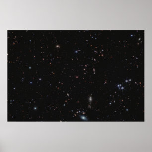 View Between The Pisces & Andromeda Constellations Poster