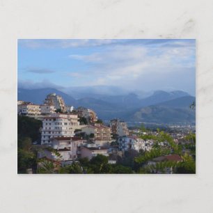 View From A Calabrian Hill Town Postcard