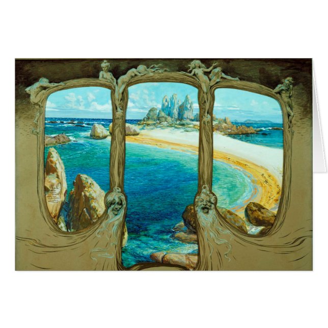 VIEW FROM A CARRIAGE WINDOW CARDS (Front Horizontal)