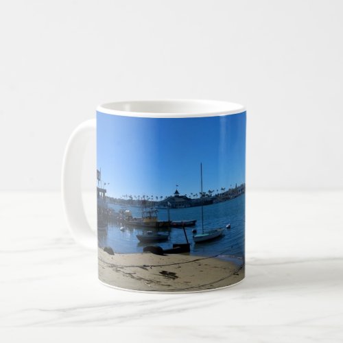 View from Balboa Island Newport Beach California Coffee Mug