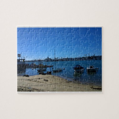 View from Balboa Island Newport Beach California Jigsaw Puzzle