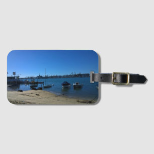 View from Balboa Island, Newport Beach, California Luggage Tag