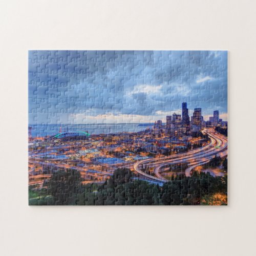 View from Beacon Hill Pacific Med Center Jigsaw Puzzle