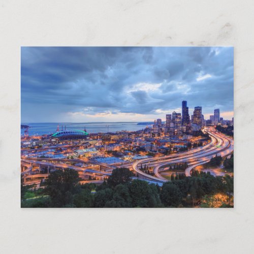 View from Beacon Hill Pacific Med Center Postcard