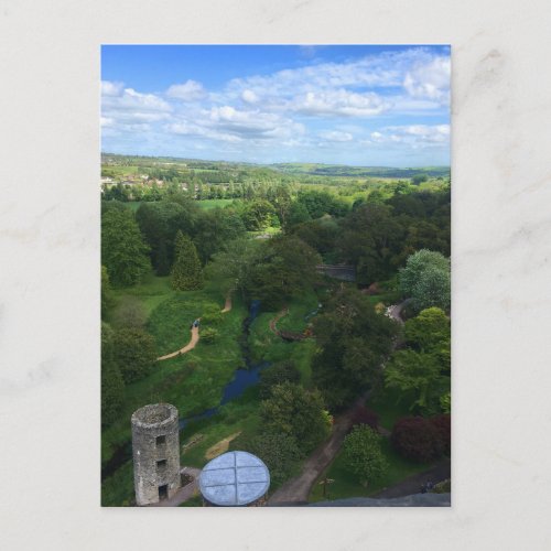 View from Blarney Castle Postcard