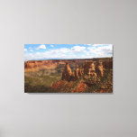 View from Canyon Rim Trail at Colorado Monument Canvas Print