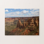 View from Canyon Rim Trail at Colorado Monument Jigsaw Puzzle