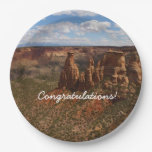 View from Canyon Rim Trail at Colorado Monument Paper Plates