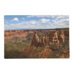 View from Canyon Rim Trail at Colorado Monument Placemat