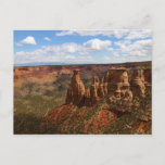View from Canyon Rim Trail at Colorado Monument Postcard