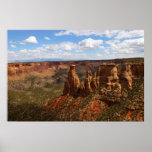 View from Canyon Rim Trail at Colorado Monument Poster