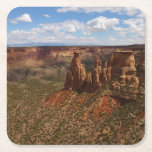 View from Canyon Rim Trail at Colorado Monument Square Paper Coaster