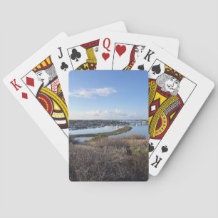 View from Castaways Park, Newport Beach, CA Poker Cards